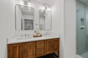 Across the street from Old Silver Beach;  New house with hot tub. Sleeps 12. - Image 2