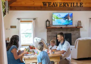 Weaverville Cabin + Mini Cabins w/ Pickleball + Hot Tub + 50 Acres - Image 5