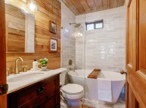 HUGE VIEWS, 10 min. to Blue Ridge, Spa Bathrooms, Hot Tub, Fire Pit, Arcade Game - Image 3