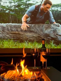 Open Air Cinema & Hot Tub | Restored Log Cabin - Image 2