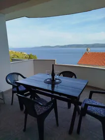 Studio flat with terrace and sea view Lokva Rogoznica, Omiš (AS-12906-a) - Image 5
