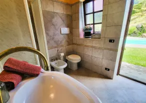 Toskansk lanthus i Garfagnana, privat pool, utsikt och alpackor – 8 bäddar.WIFI. - Image 2