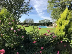 The Bergère vacation rental: cozy and welcoming, with a private hot tub and shared pool. - Image 2