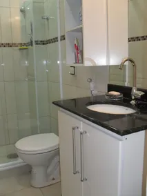 One-bedroom apartment with panoramic beach views, Wi-Fi, and parking. Collective, Embaré (channel 4) - Image 2