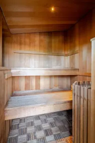 Mountaintop poolside suite, sauna, views! - Image 2