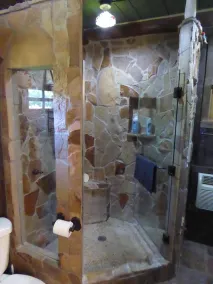 A rustic stone cottage on an estate close to the Texas State Railroad. - Image 3