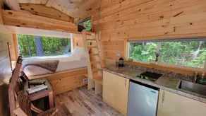 Trailside Stays - Tiny House in the Woods-Escape to Nature. Cardinal - Image 4