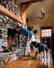 Circe et Hare Log Cabin dans le Vermont - Image 2