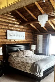 Rustic Log Cabin - Nestled in the trees perfect for privacy. A retreat awaits :) - Image 5