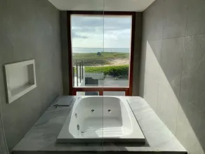 Modern beachfront house with private pool and barbecue. - Image 2