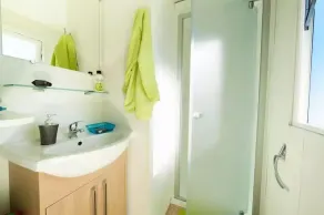 Camping La Grange Neuve *** - Mobil Home Giraffe 4 værelser 6 personer aircondition + TV - Image 3