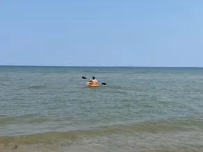 Beach House on 400 ft of private Lake Michigan beach & no stairs. - Image 4