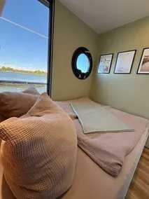 Houseboat Fjord Schleiliebe with roof terrace in Schleswig - Image 4