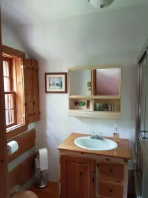 1820 Log Cabin on Private 300 acres.  Mtn biking, Hiking, x-country Skiing - Image 2