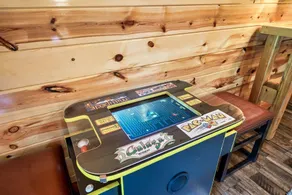 Large Heated Indoor Pool Log Cabin ~ Theater, Game Room, Hot Tub, Sauna - Image 4