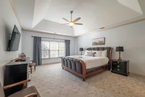 Cartersville Home with Basement Media Room & Yard - Image 5