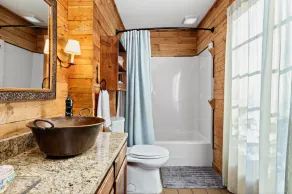 Luxury Mountain Cabin: Genießen Sie diese Aussicht von der Terrasse! Grüne Eichen-Kabine - Image 3
