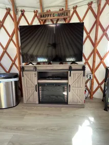 Pet friendly glamping in a private yurt with stunning 360° views by Forest - Image 2