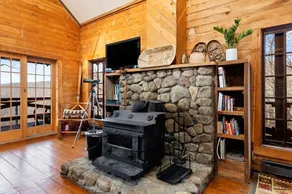 Luxury Mountain Cabin: Genießen Sie diese Aussicht von der Terrasse! Grüne Eichen-Kabine - Image 2