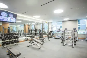 Dreamy Fairfax 1BR w/ Gym, Pool & W/D, nr Theater, by Blueground - Image 4