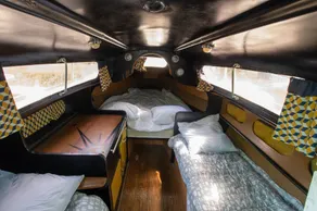 Caravana 'La Pêcherie' con terraza privada - Image 5