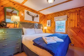 Wild Pines Cabin | Shared Waterfront w/ Bistro Lighting & Fire Pit - Image 4