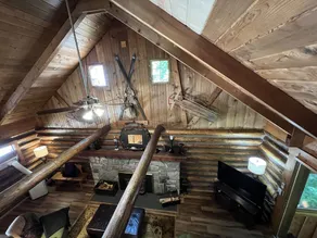 Relaxing log cabin retreat!Private hot tub, Fido Friendly,WI-FI,Snomobile access - Image 2