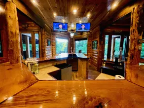 Private indoor pool Spacious Upgraded Lake Cabin. Perfect for Family Gatherings - Image 2