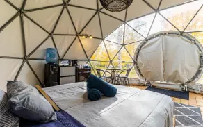 Dôme Forestier: Glamping, nature, stars, comfort, shared kitchen, CITQ304716. - Image 5