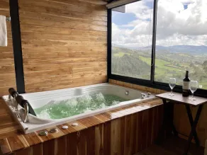 Cabin with private Jacuzzi in La Calera-Cundinamarca. Caneiros Cabin - Image 3