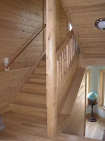 Golden Dunes Luxury Log Home Med utsikt över Lake Michigan - Image 2