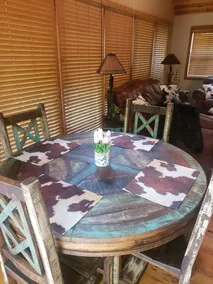 Cozy peaceful cabin with games, massage chair and fire pit! Bring your kayaks!! - Image 4