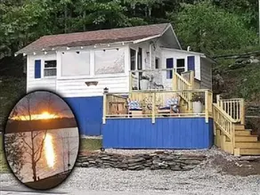 Lake Willoughby Views and access.  Boat Dock and Beach  Wood fired hot tub - Image 5
