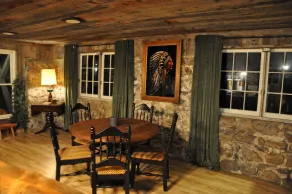 Cozy up in this rustic Stone Lodge and relax by the fireplace - Image 5