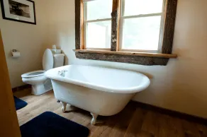 Bower Cabin- Cabin in woods on a remote pond, Romantic getaway, Green living! - Image 3