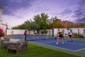 Stylish Private Wellness Retreat: Pickleball, Pool/Spa, Sauna, Mountain Views - Image 2