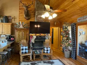 3 bed Log Cabin, w/2 Jacuzzi, 1 mi to SDC,  pool, nature trails, private lake - Image 2