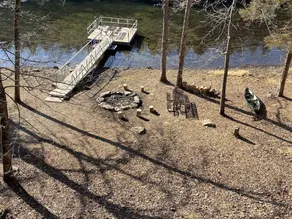 The Red Elk Lodge! Lakefront in Quiet Cove with Private Dock and Fishing Canoes! - Image 3