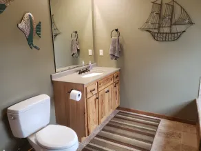 Three bedroom hide-a-way with spacious deck over looking Island Lake.  - Image 2
