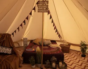 Glamping Bell Tent Hunstanton - Dog Friendly - 2 mins to the Beach - Image 2