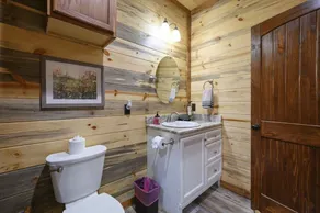 Moonlit Oaks Retreat | Romantic Broken Bow Cabin with Hot Tub, Fire Pit & Fireplace - Image 4