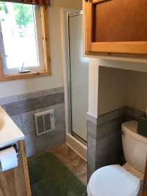 Lake Miltona, MN Weekly Rental Cabin is located right on the beach. - Image 3