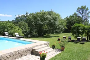 Ejendom med tennis, swimmingpool, park, stille, Wifi - Image 5