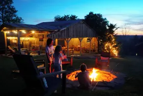 Spacious Winter Retreat w/ Hot Tub, Games, Fire Pit & Scenic Hilltop Views! - Image 3