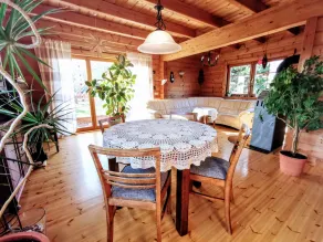 Cozy log cabin by the forest with large garden - Image 3