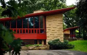 Frank Lloyd Wright udlejning natten over - The Elam House - Image 5