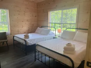 Modern 3-Bedroom Cabin in Wooded Brookville - Image 5