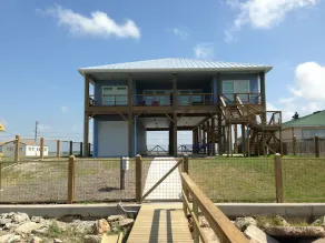 Copano Bayfront Home w 385 'privaten Pier - Image 5