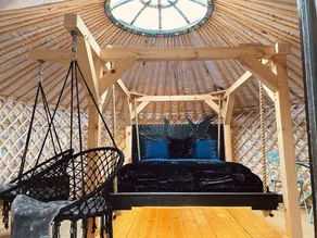 Yurt Freya is a traditional Mongolian yurt with a little extra. - Image 5
