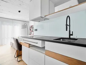 Livisit Bergpartment 32 - chambre double de 27 m² - avec coin cuisine et salle de bains - Image 3